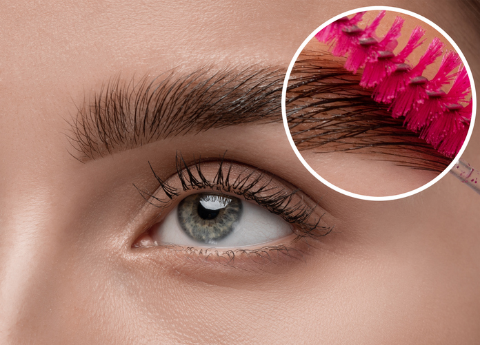 g styling of the eyebrows of the eyebrows and will color the eyebrows. Eyebrow lamination. Professional make-up and face care.